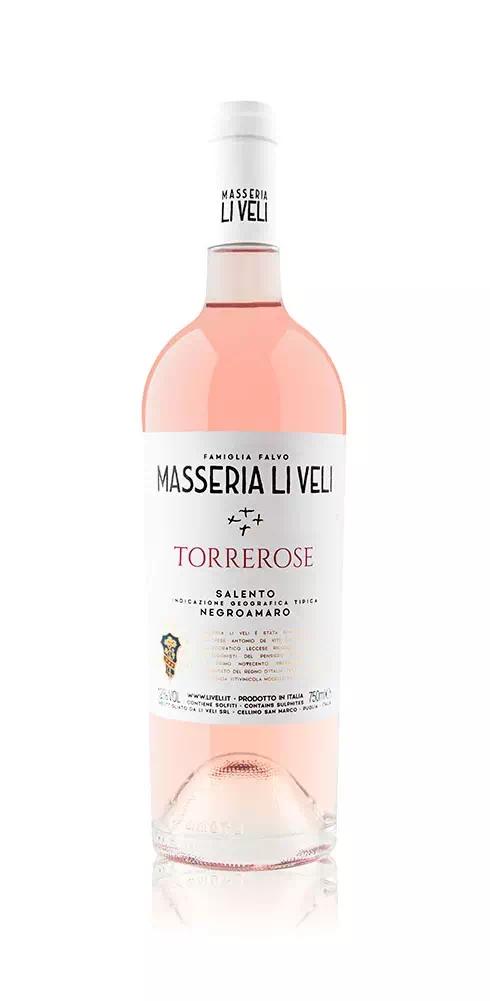 Вино Массерия Ли Вели Торрерозе Негроамаро Розе IGT Саленто