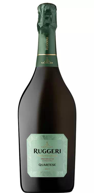 Игристое вино Руджери "Куартезе" Брют DOCG Конельяно Вальдоббьядене Просекко Супериоре