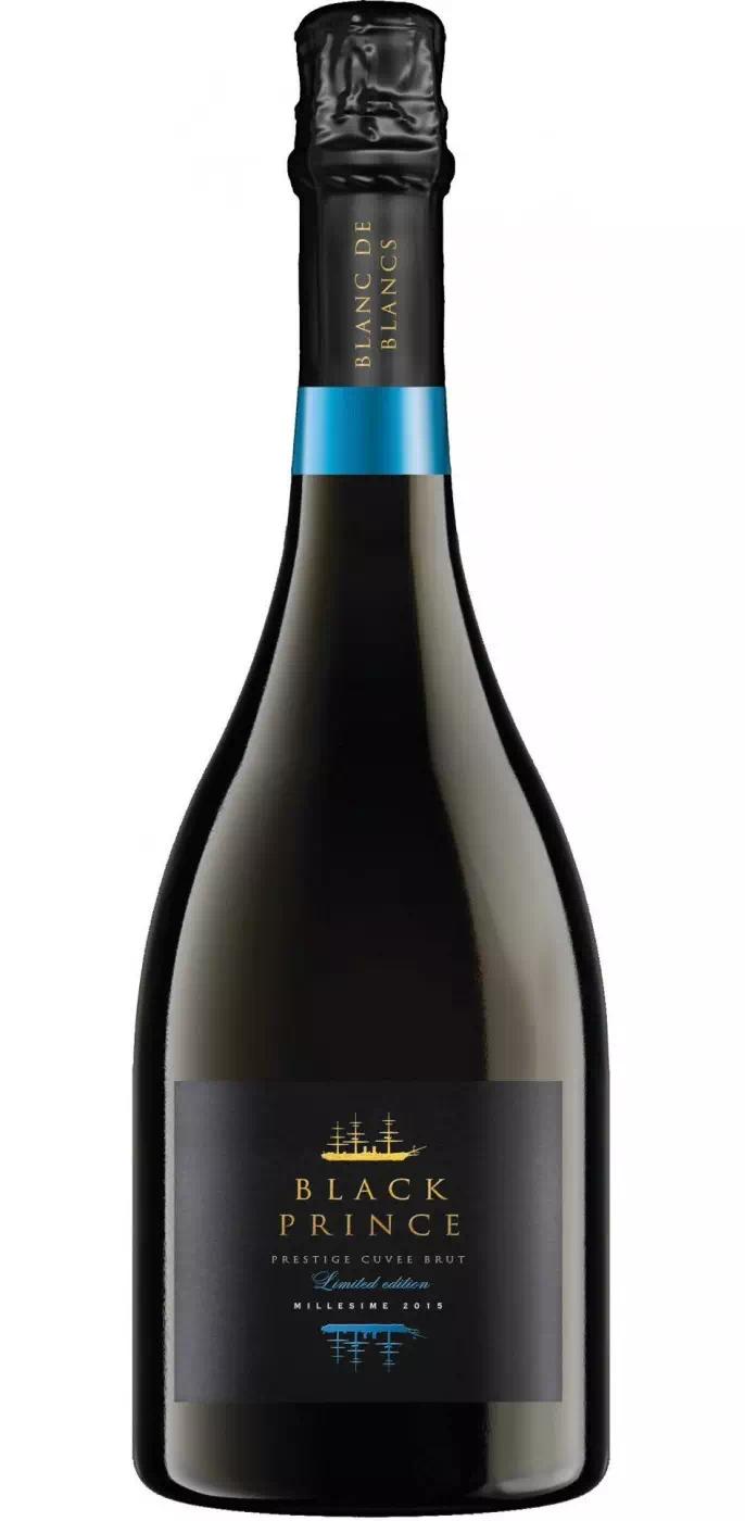 Игристое вино Чёрный Принц "Блан де Блан" Экстра Брют