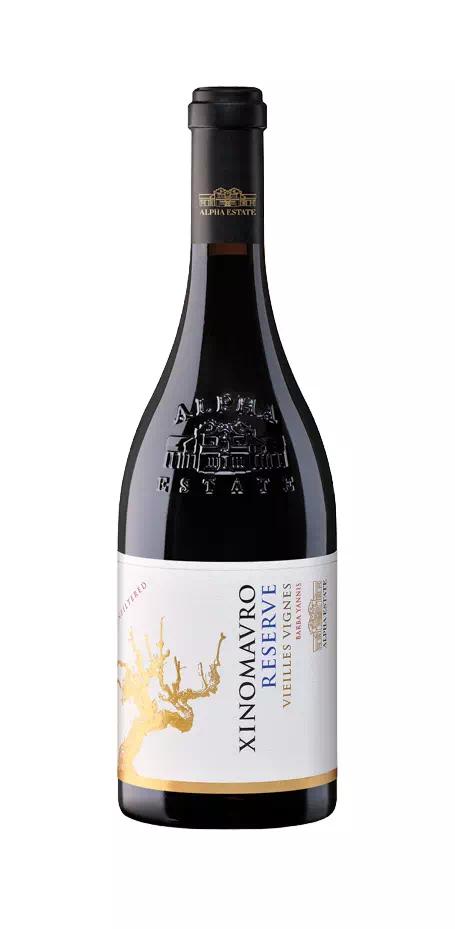 Вино Альфа Эстейт Ксиномавро "Резерв" Вьей Винь PDO Аминдеон