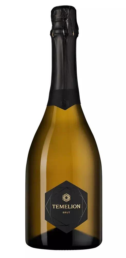 Игристое вино Темелион Винтаж Брют ЗНМП Долина Лефкадия