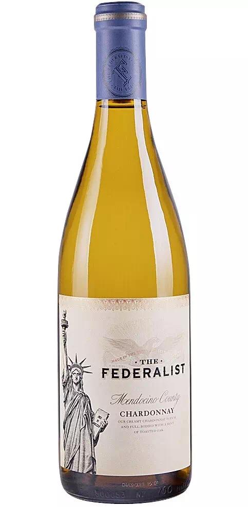 Вино Федералист Шардоне AVA Округ Мендосино