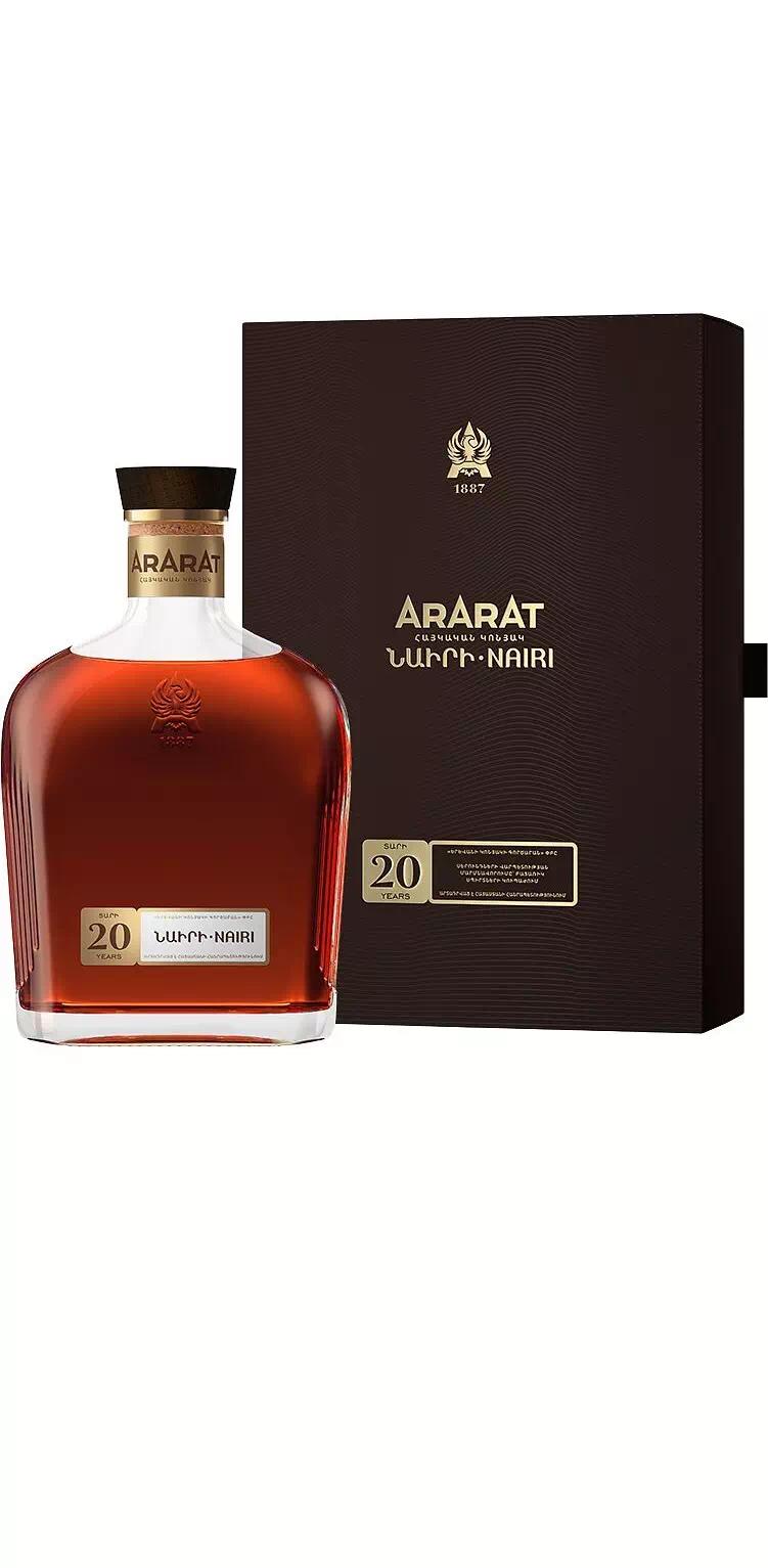 Армянский коньяк Арарат "Наири" 20-летний ОС