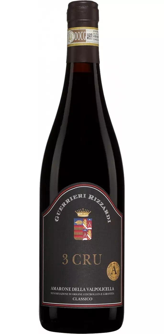 Вино Гуэрьери Риццарди "3 Крю" DOCG Амароне делла Вальполичелла Классико