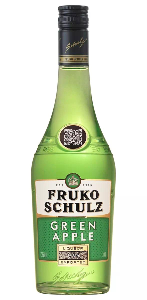 Ликёр десертный Фруко Шульц Зелёное Яблоко