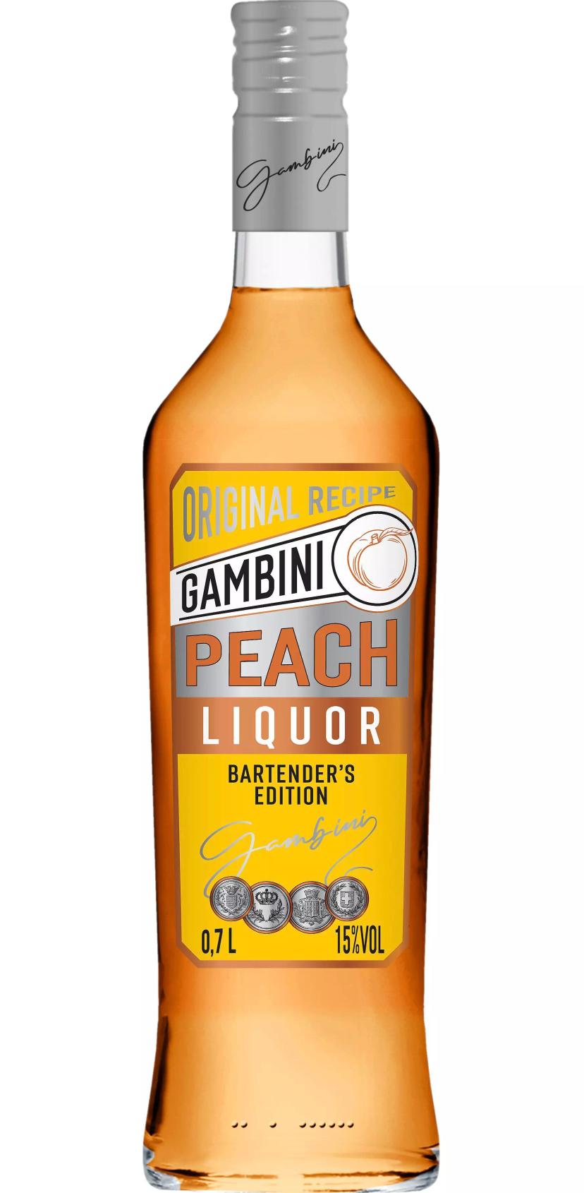 Ликёр десертный Гамбини Персик