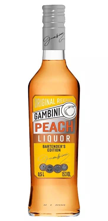 Ликёр десертный Гамбини Персик