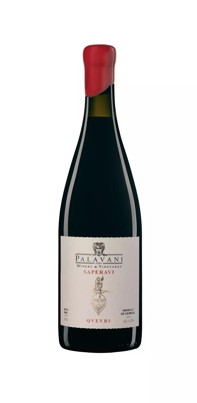 Вино Палавани Саперави "Квеври" (Кистаури)