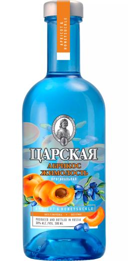 Вкусовая водка Царская "Оригинальная" Абрикос - Жимолость