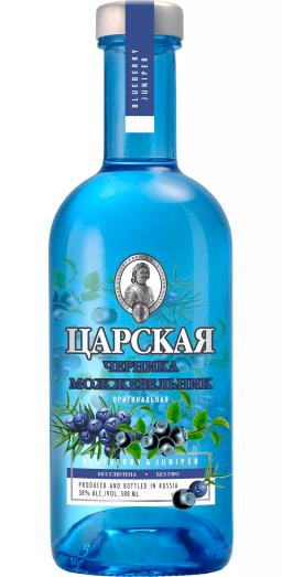 Вкусовая водка Царская "Оригинальная" Черника - Можжевелник