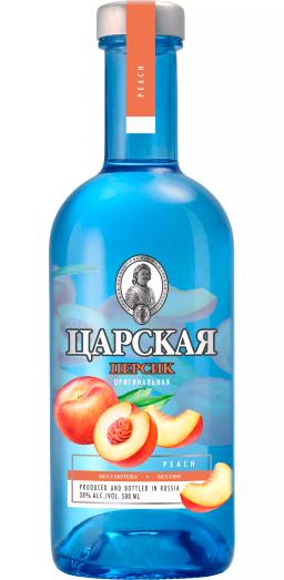 Вкусовая водка Царская "Оригинальная" Персик