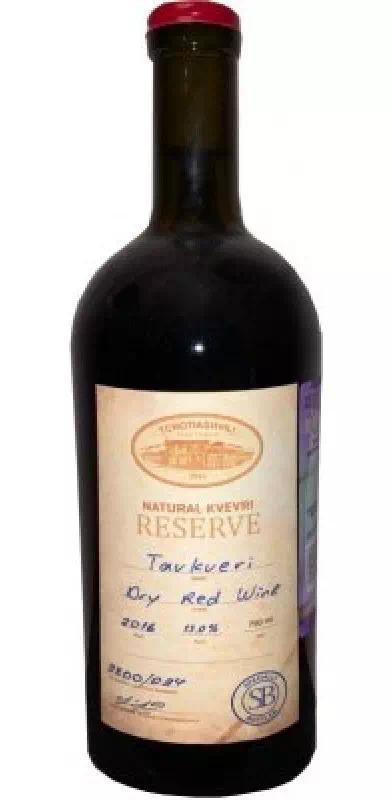 Вино Чотиашвили "Натурал Квеври Резерв" Тавквери (Кахетия) 