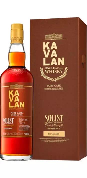 Виски односолодовый Кавалан "Солист" Каск Стренч Порт Каск