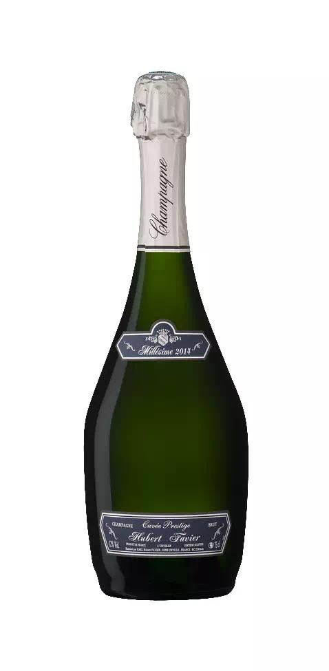 Шампанское Юбер Фавье "Кюве Престиж" Брют Миллезим AOC