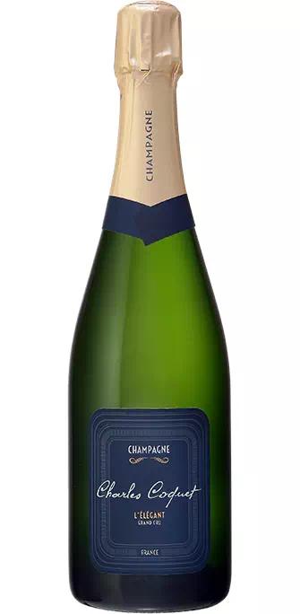 Шампанское Шарль Коке "л`Элеган" Брют AOC Шампань Гран Крю