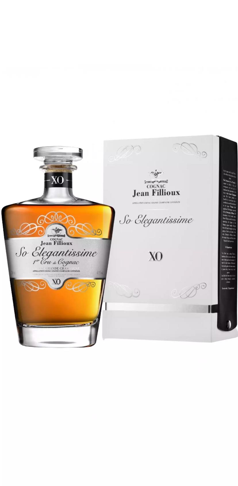 Коньяк Жан Фийу "Со Элегантиссим" ХО Гранд Шампань Премье Крю
