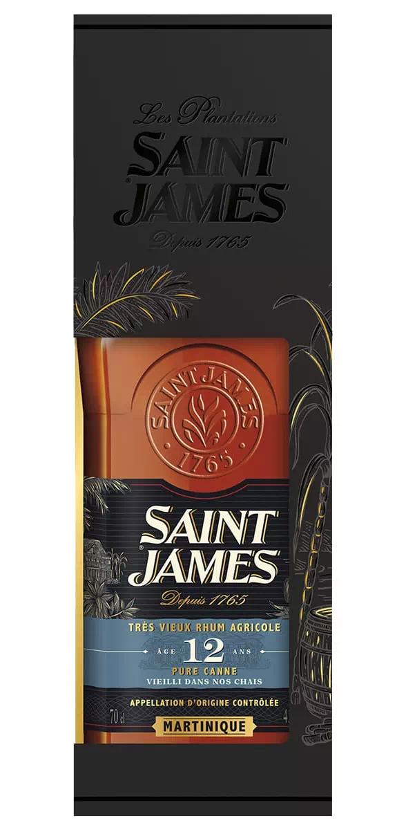 Ром Агриколь Сент Джеймс "Тре Вьё" 12-летний AOC Мартиника