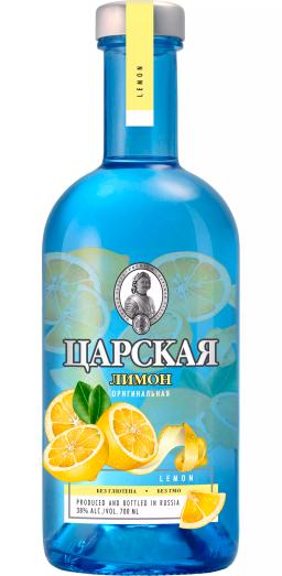 Вкусовая водка Царская "Оригинальная" Лимон