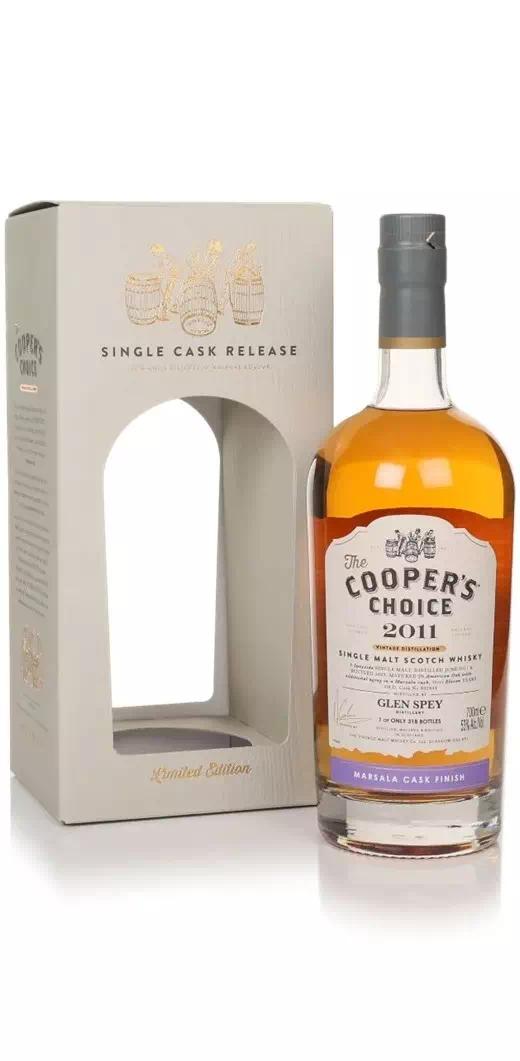 Виски односолодовый Зе Купер'с Чойс "Глен Спей" Марсала Каск Финиш 2011 (Спейсайд)