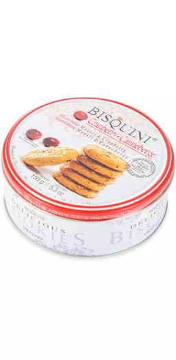 Печенье Бисквини с мюсли и клюквой 150 гр