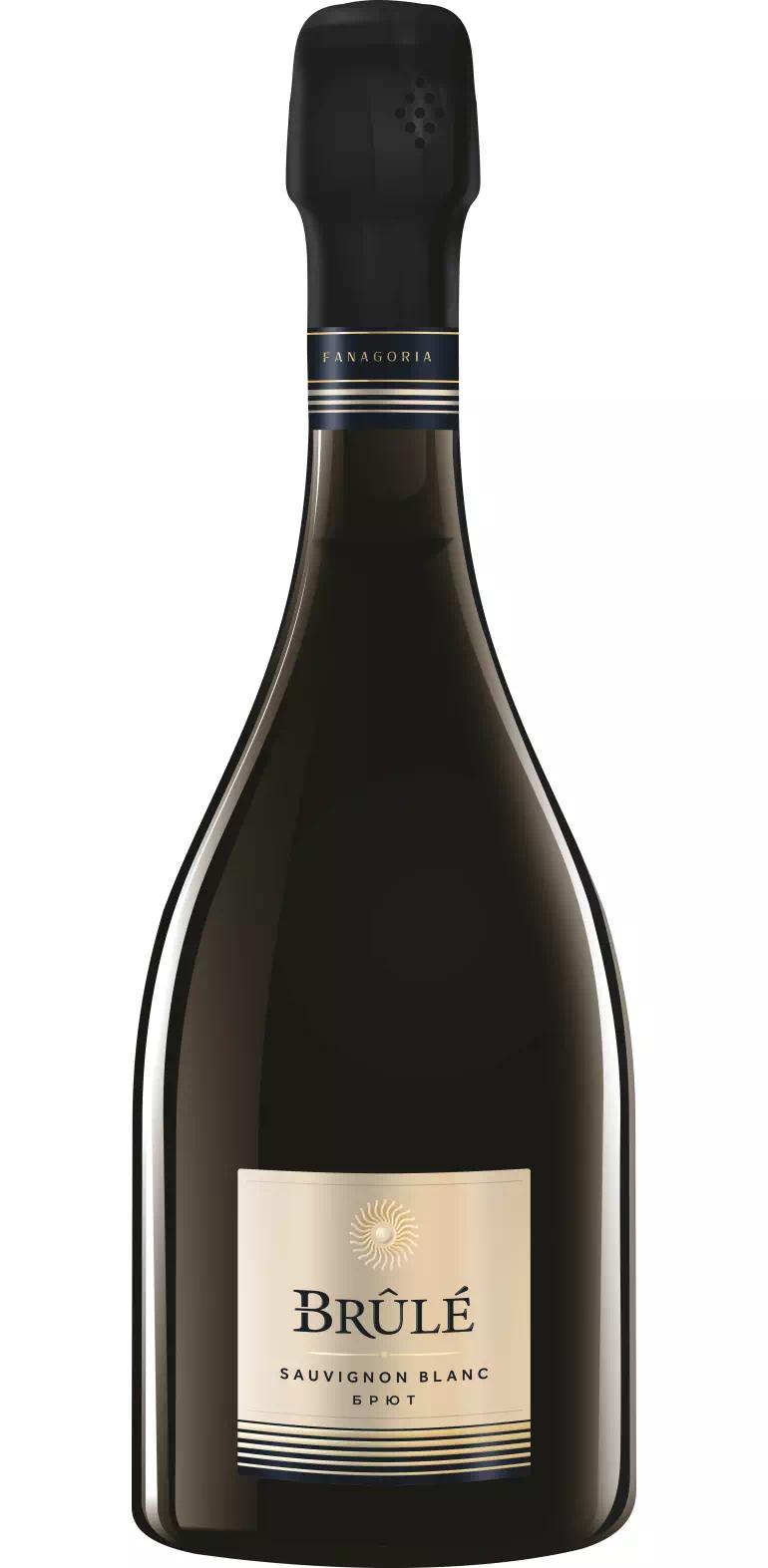 Игристое вино Фанагория "Брюле" Совиньон Блан Брют ЗГУ Кубань. Таманский п-ов
