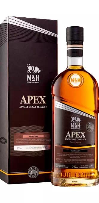Виски односолодовый Эм энд Эйч (Милк энд Хани) "Апекс" Ром Каск