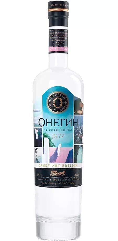 Водка Онегин "Денди Арт Эдишн"