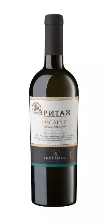 Вино Инкерман "Эритаж" Классический Рислинг (Долина р.Кача)