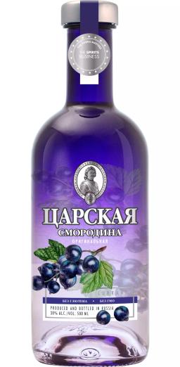 Вкусовая водка Царская "Оригинальная" Смородина