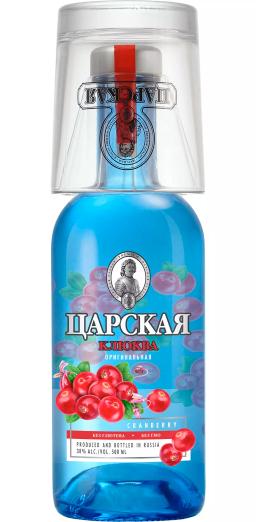 Вкусовая водка Царская "Оригинальная" Клюква