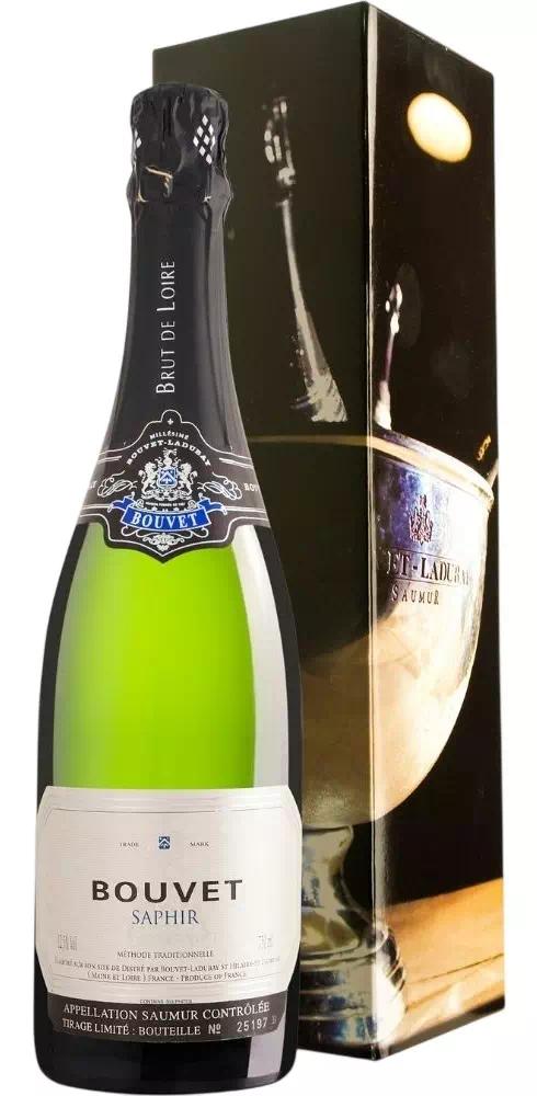 Игристое вино Буве-Ладюбе "Сапфир" Брют Винтаж AOC Сомюр