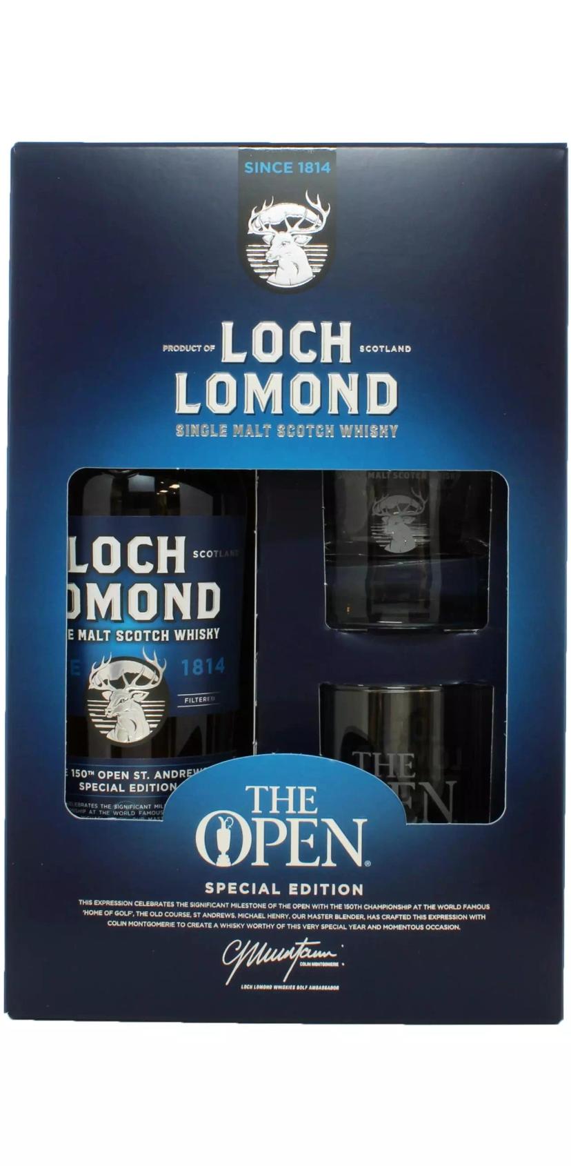 Виски односолодовый Лох Ломонд "Опен Спешиал" Эдишн 150-й Роял Ливерпуль