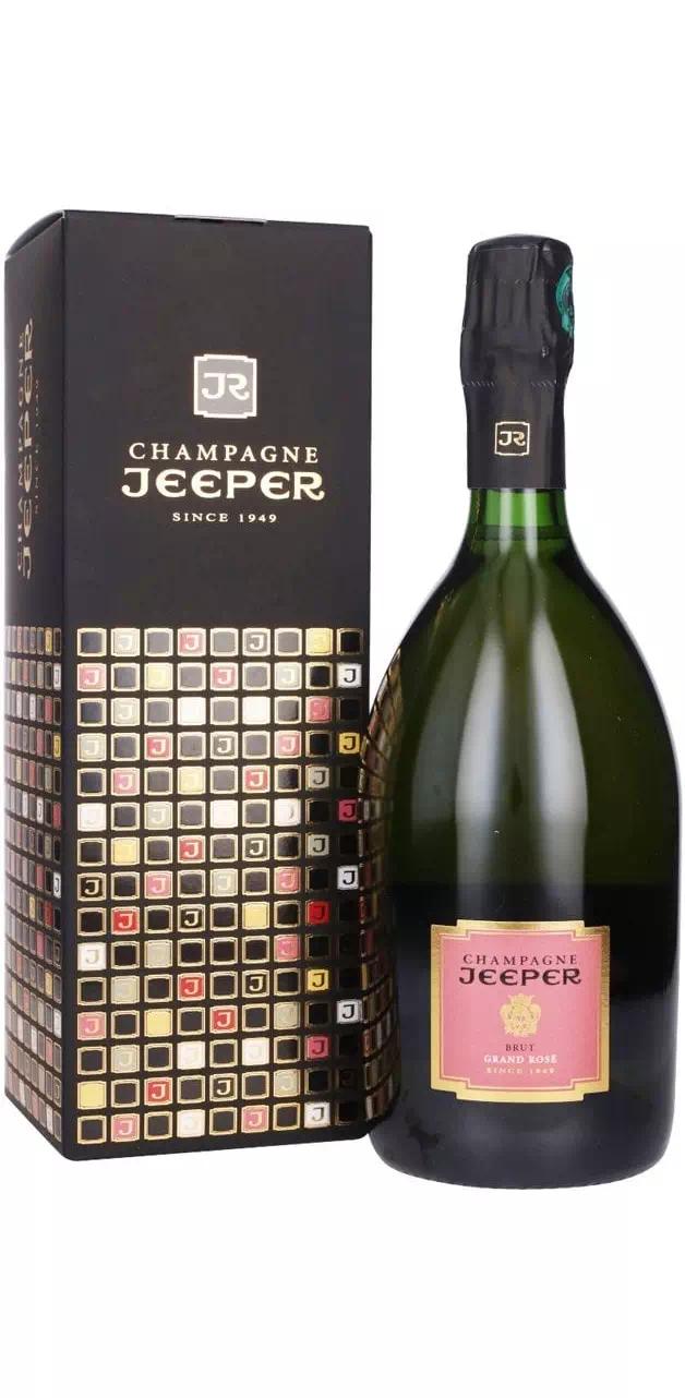 Шампанское Джипер "Гран Розе" Брют Розе AOC