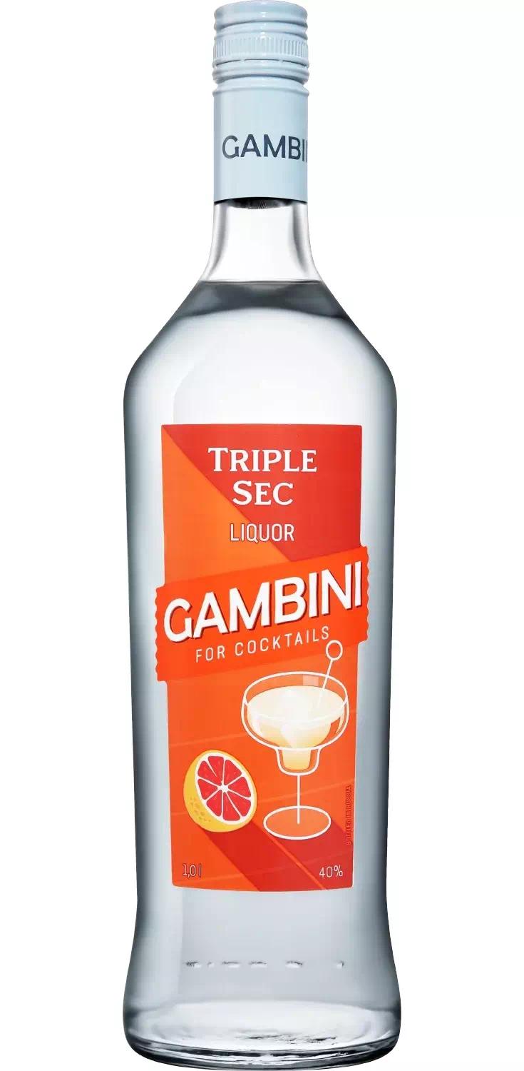 Ликёр крепкий Гамбини "Трипл Сек"