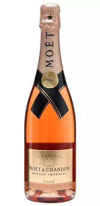 Шампанское Моэт и Шандон "Нектар Империаль" Полусладкое Розе AOC Шампань