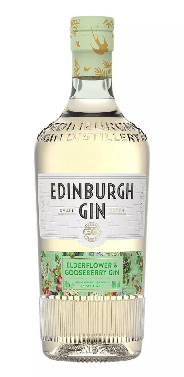Вкусовой джин Эдинбург Крыжовник и Бузина