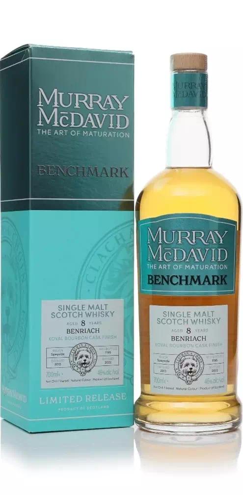 Виски односолодовый Мюррей МакДэвид "Бенчмарк" Бенриах 8-летний (Спейсайд)