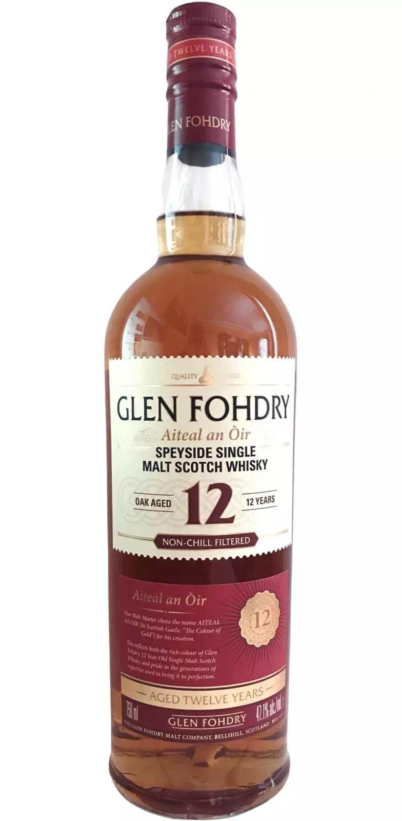 Виски односолодовый Глен Фодри 12-летний (Спейсайд)