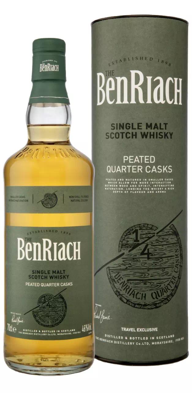 Виски односолодовый БенРиах Питед Квотер Каскс (Спейсайд)