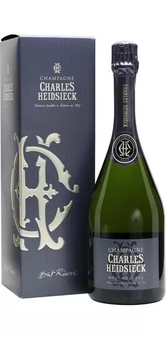 Шампанское Шарль Хайдсик Брют Резерв АОС Шампань