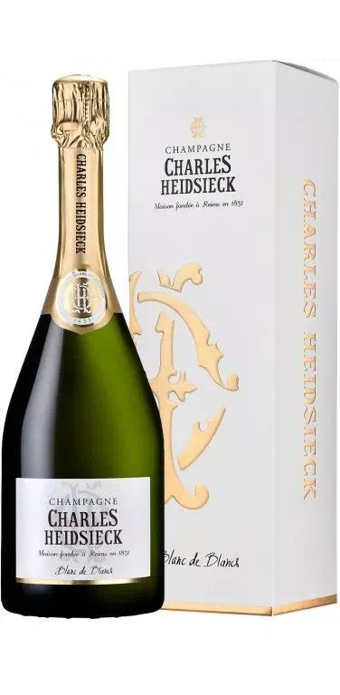 Шампанское Шарль Хайдсик "Блан де Блан" Брют АОС Шампань