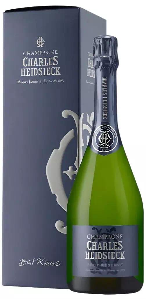 Шампанское Шарль Хайдсик Брют Резерв АОС Шампань