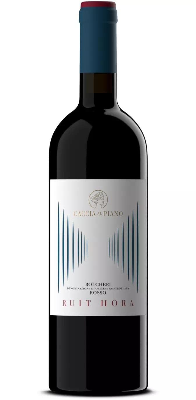 Вино Каччиа аль Пьяно "Руит Ора" Россо DOC Болгери
