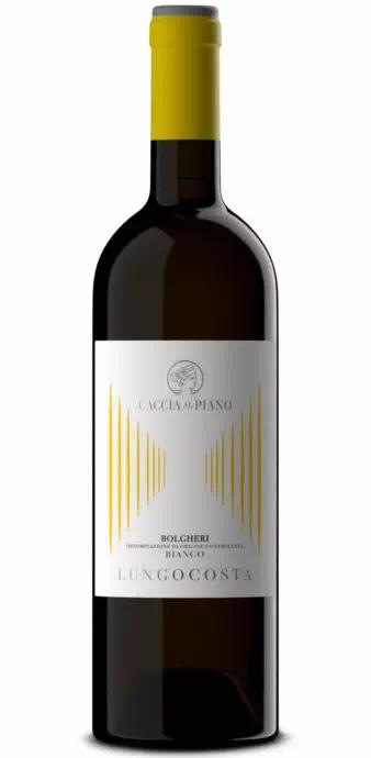Вино Каччиа аль Пьяно "Лунгокоста" Бьянко DOC Болгери