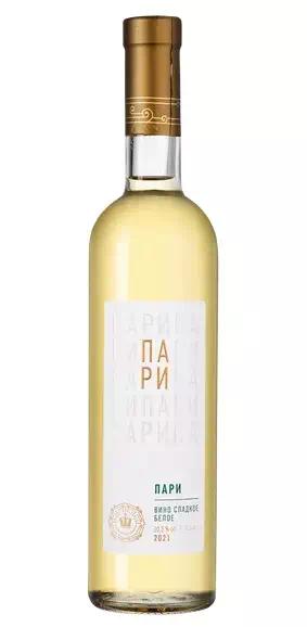 Десертное вино Шумринка "Пари" Белое ЗГУ Кубань. Анапа