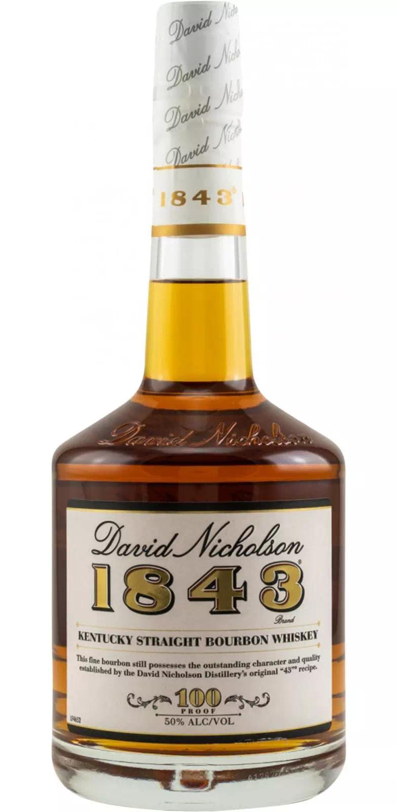 Виски зерновой Дэвид Николсон "1843" 100 Пруф Кентукки Стрейт Бурбон