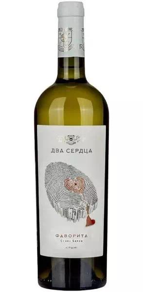 Вино Два Сердца "Фаворита" Шенен Блан - Верментино (Сакский р-н)