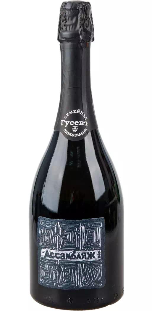 Игристое вино Гусевъ "Асамбляж #1" Брют ЗГУ Нижняя Волга