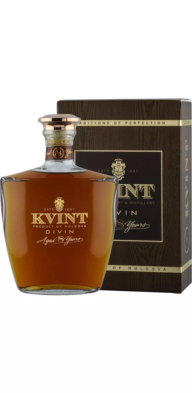 Молдавский коньяк (Дивин) Квинт 8-летний КВВК
