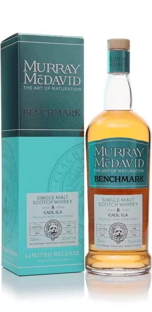 Виски односолодовый Мюррей МакДэвид "Бенчмарк" Каол Айла 8-летний (о.Айла)